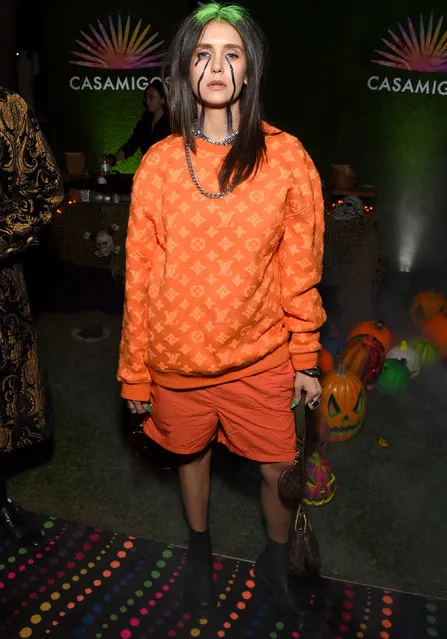 Nina Dobrev attends the 2019 Casamigos Halloween Party on October 25, 2019 at a private residence in Beverly Hills, California. (Photo by Michael Kovac/Getty Images for Casamigos)