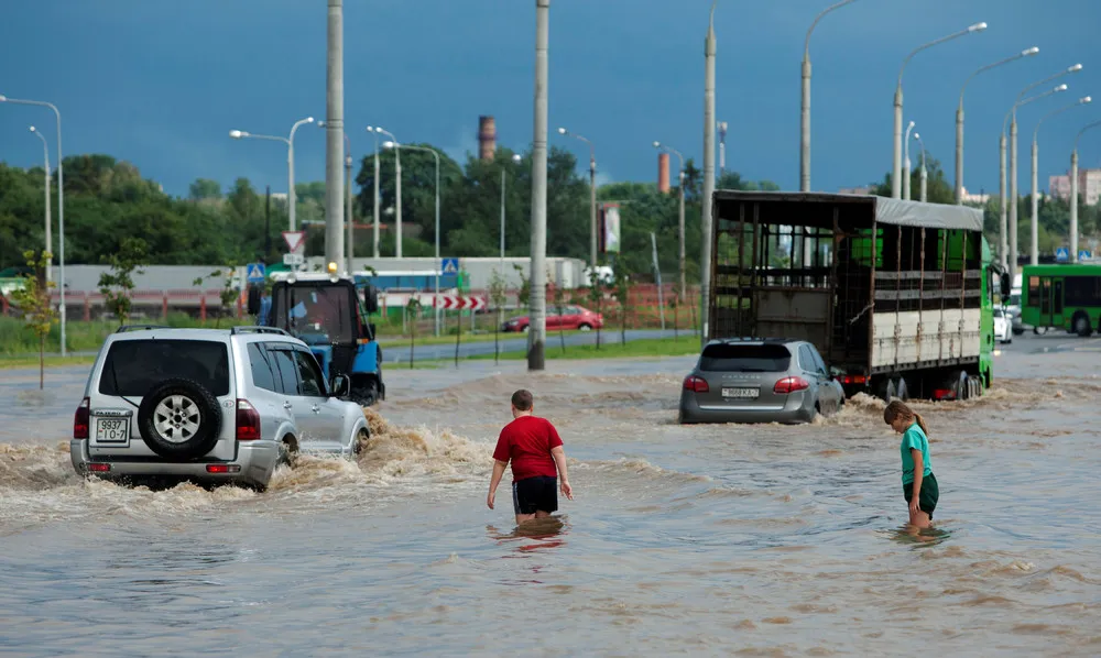 Flood in Minsk