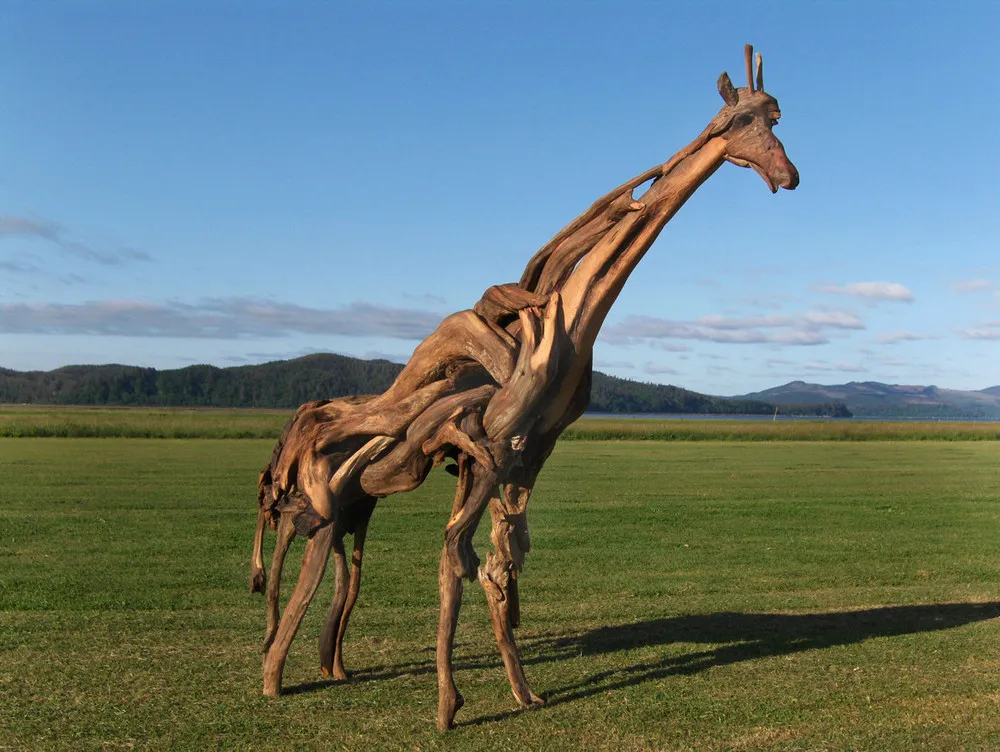 Amazing Driftwood Sculpture