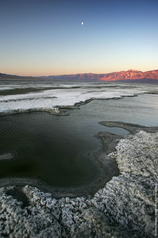 Landscapes Of Owens River And Owens Lake