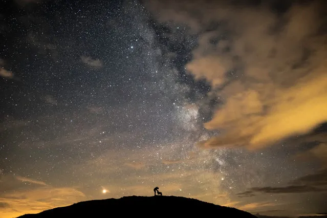 Ben, Floyd & the Core, by Ben Bush. Winner: People and Space. (Photo by Ben Bush/Astronomy Photographer of the Year)