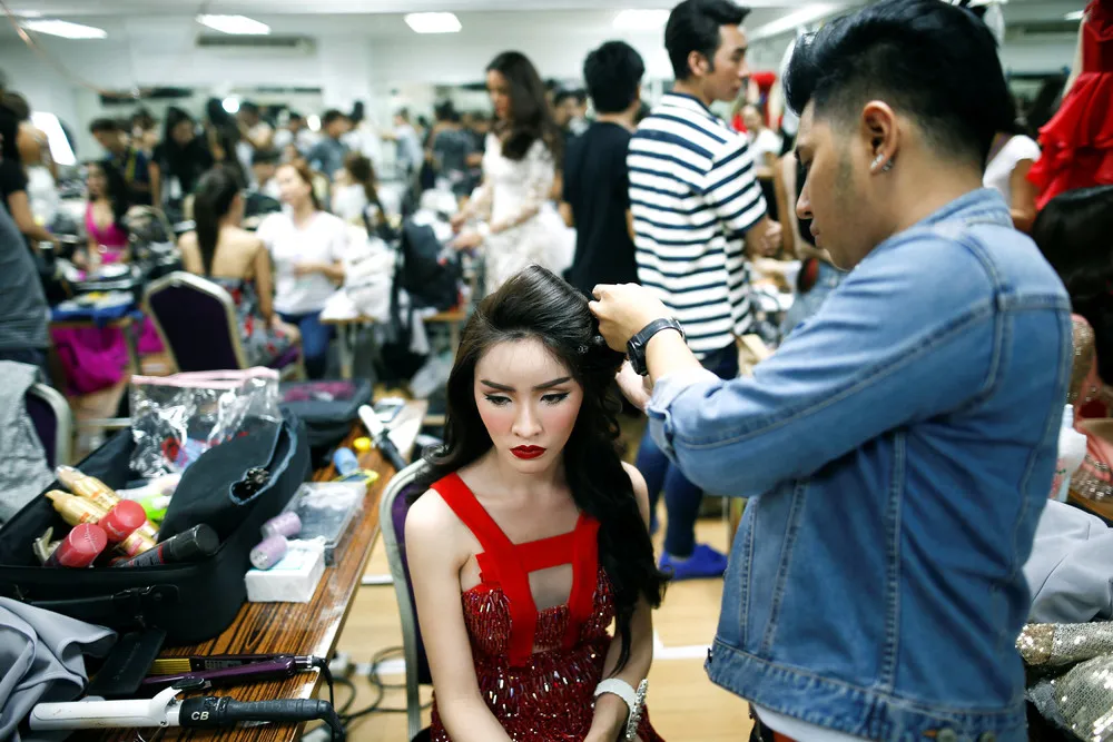 Miss Tiffany's Universe Transvestite Contest in Thailand