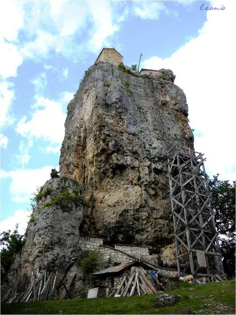 Katskhi Pillar In Georgia