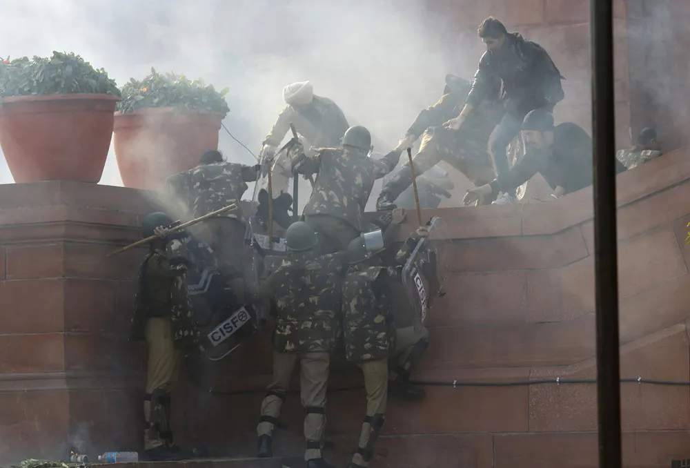 Violent Protests in India Over Rape Case