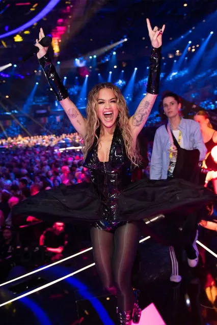 English singer-songwriter Rita Ora revels in the first decade of May 2023 in a full circle moment following her performance at Eurovision 14 years after auditioning for the show. (Photo by Rita Ora/Instagram)