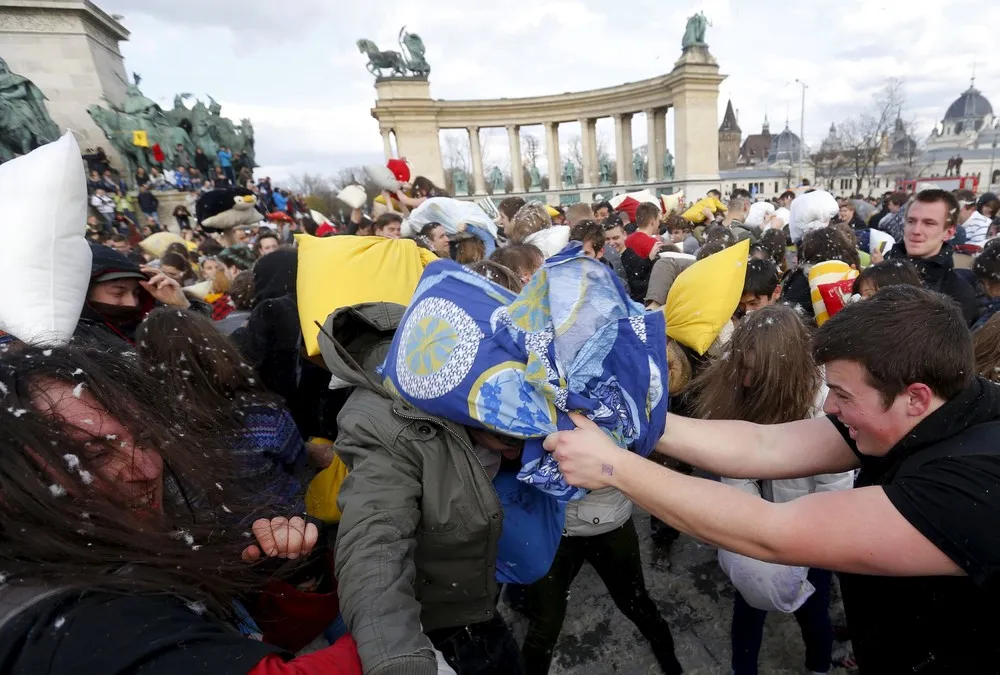 The International Pillow Fight Day