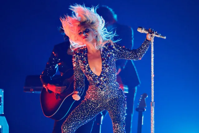 Lady Gaga performs onstage at the 61st annual GRAMMY Awards at Staples Center on February 10, 2019 in Los Angeles, California. (Photo by Mike Blake/Reuters)