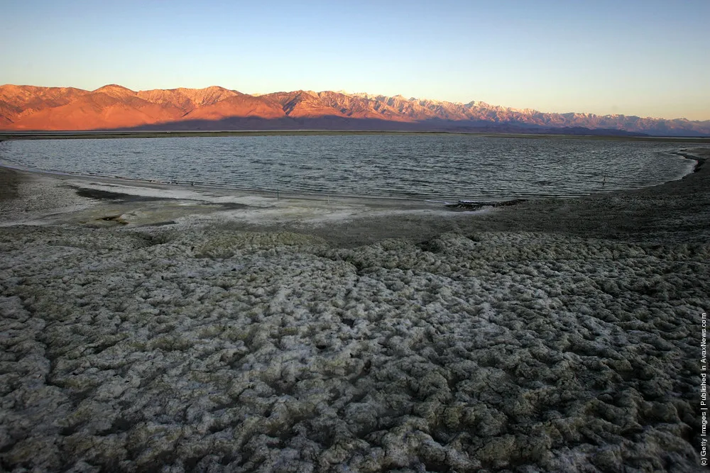 Landscapes Of Owens River And Owens Lake