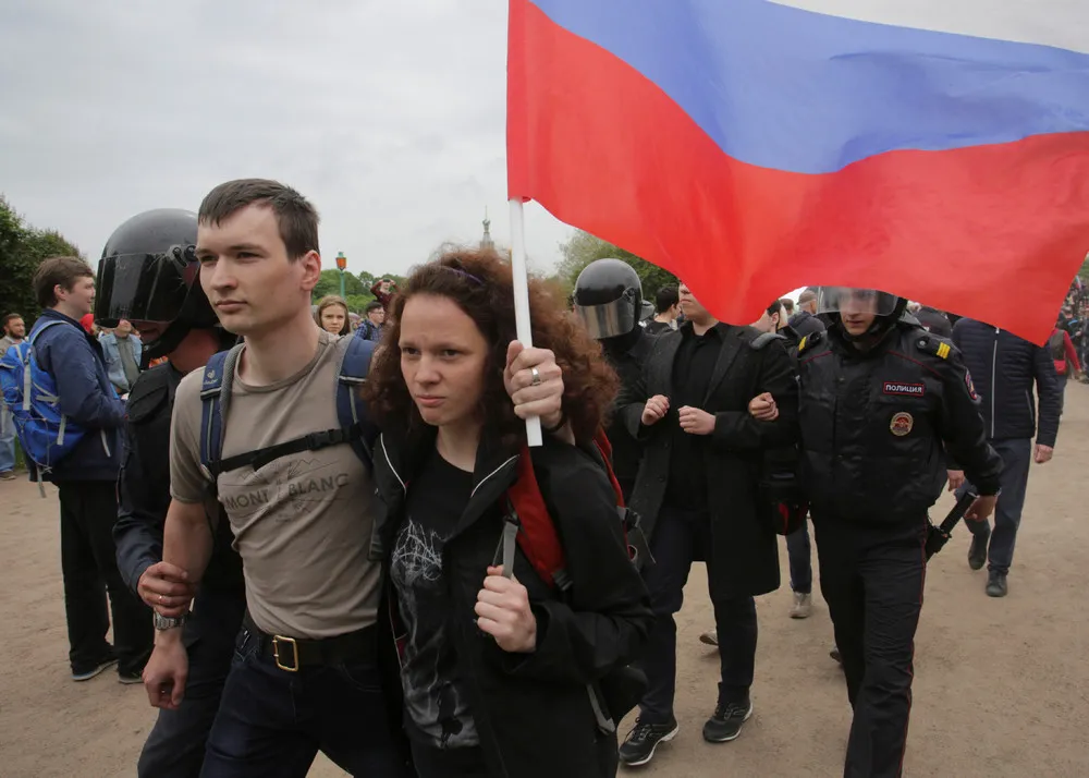 Anti-Government Rallies across Russia