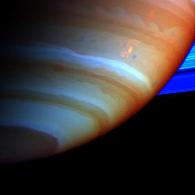 A large, bright and complex convective storm that appeared in Saturn's southern hemisphere in mid-September 2004 was the key in solving a long-standing mystery about the ringed planet