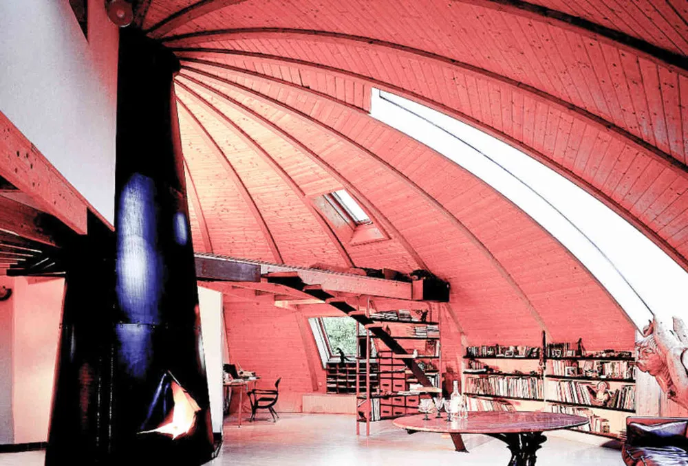 Wooden Dome Design by Patrick Marsilli