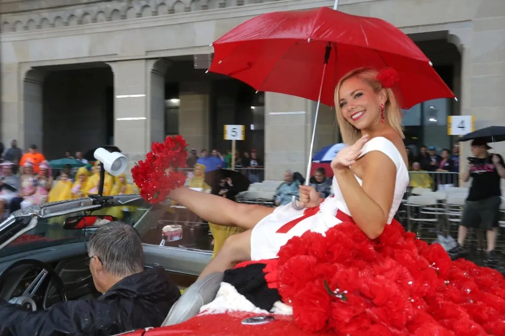 Miss America Shoe Parade