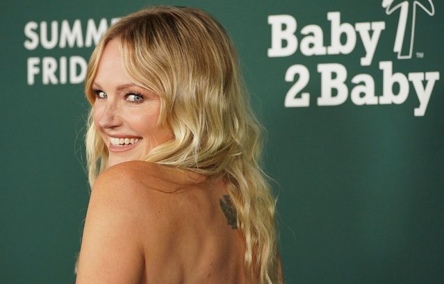 Swedish actress Malin Akerman arrives at the 2025 Baby2Baby gala on Saturday, November 8, 2025, at Pacific Design Center in West Hollywood, Calif. (Photo by Jordan Strauss/Invision/AP Photo)