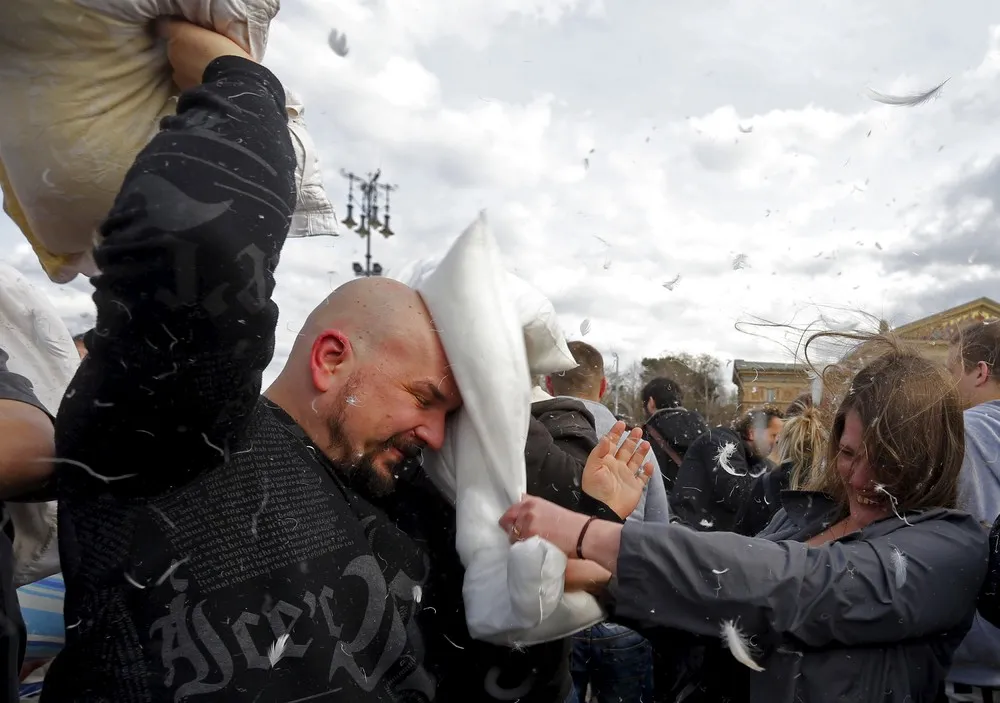 The International Pillow Fight Day