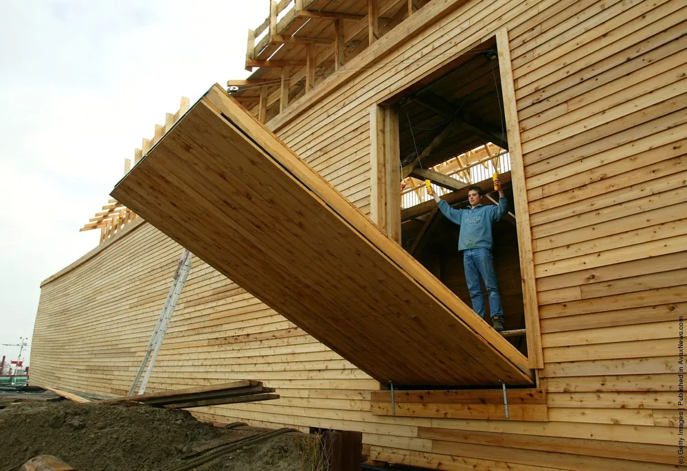 Noah's Ark Replica Built In Netherlands