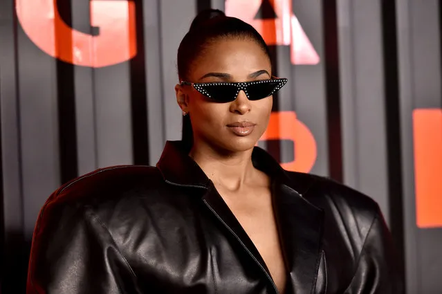 Ciara attends the Bvlgari B.zero1 Rock collection event at Duggal Greenhouse on February 06, 2020 in Brooklyn, New York. (Photo by Steven Ferdman/Getty Images)