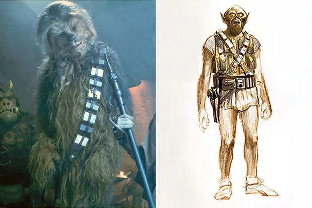 Early Versions Of Famous Characters