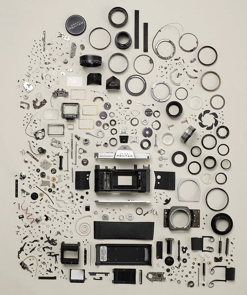 Deconstructed Objects by Todd McLellan