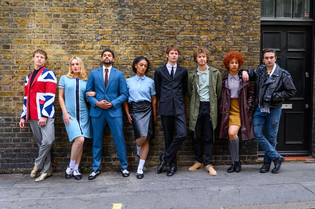 Dancers pose in the streets of Soho for the “Quadrophenia, A Mod Ballet” London Photocall on June 17, 2025 in London, England. (Photo by Joe Maher/Getty Images)