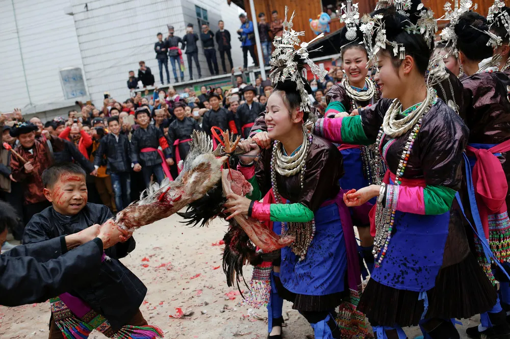 Ancient Chicken Ceremony in China
