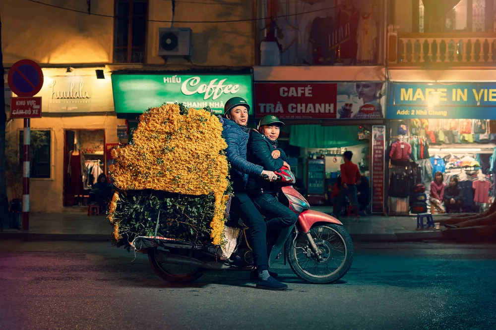 Moped Delivery Drivers of Hanoi