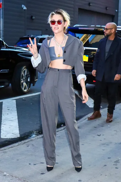 Kristen Stewart is seen on November 06, 2019 in New York City.  (Photo by MediaPunch/Bauer-Griffin/GC Images)