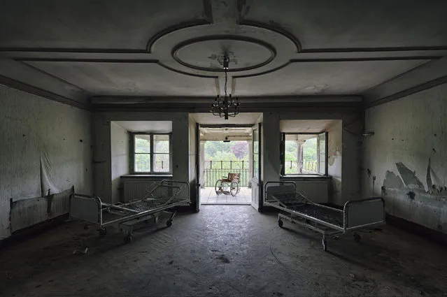 Manor house that once acted as a sanatorium. (Photo by Daniel Barter/Caters News)