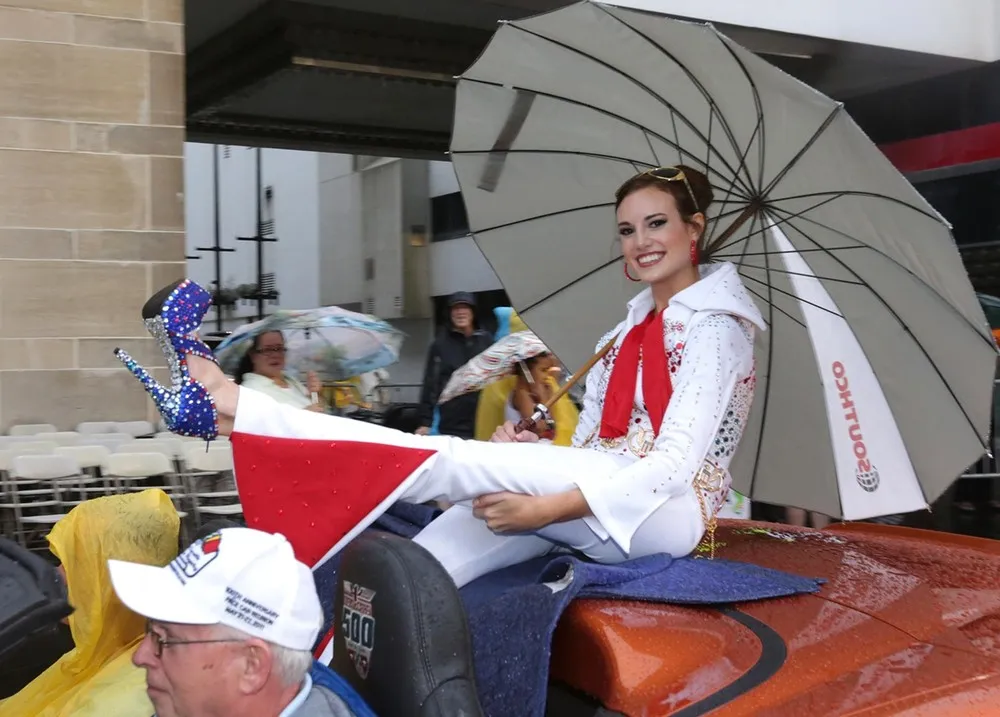 Miss America Shoe Parade