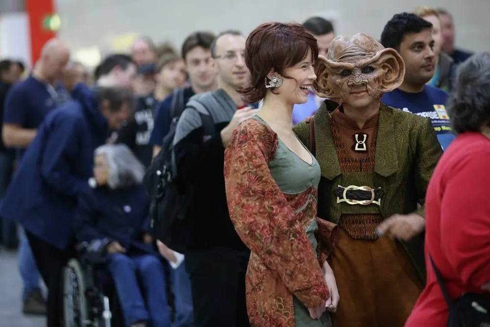 Enthusiasts Enjoy The Star Trek Convention In London