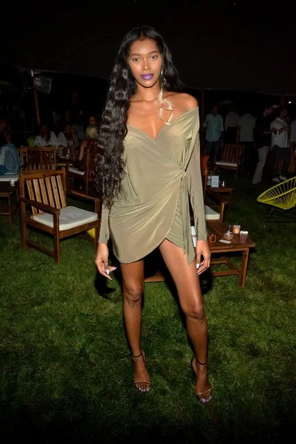 Model Jessica white attends the VH1 Save The Music- Hamptons Live 2016 on August 27, 2016 in Sagaponack, New York. (Photo by Steven Henry/Getty Images for VH1 Save The Music)