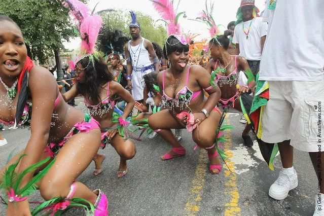 New Yorkers Celebrate At West Indian Day Parade