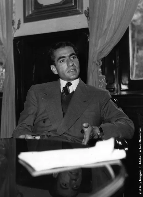 1950:  Reza Pahlavi Mohammed,  (1919 - 1980), the  Shah of Iran