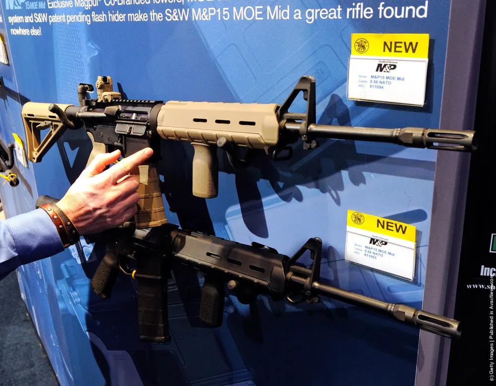 National Shooting Sports Foundation Hosts Gun Expo Show In Las Vegas