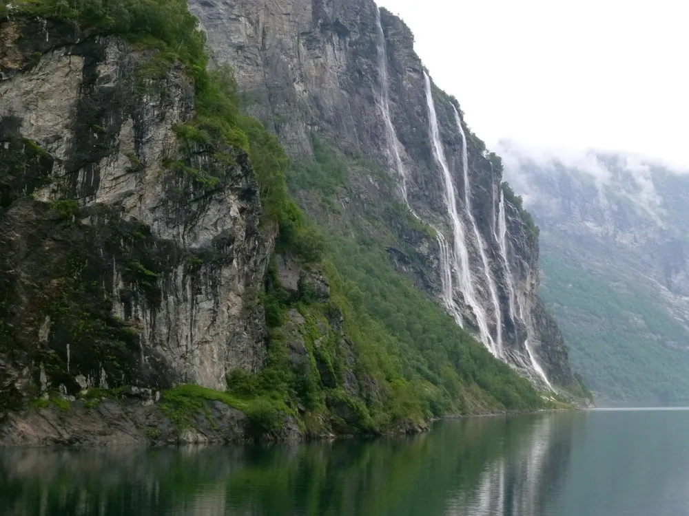 Seven Sisters Waterfall, Norway