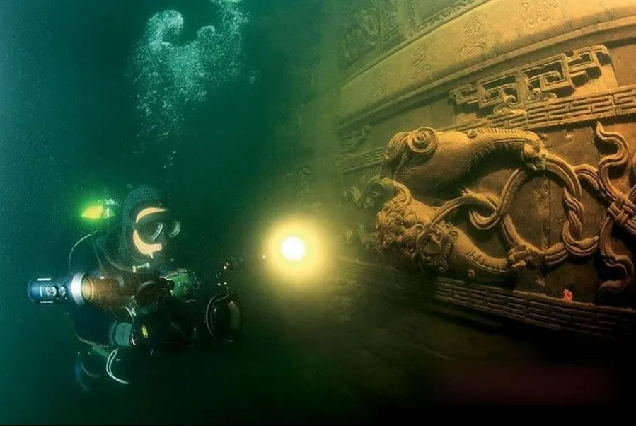 Lost City Shicheng Found Underwater in China