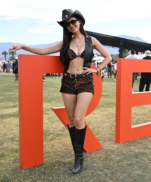 American actress and singer Victoria Justice at Revolve Festival: The Eighth Annual Fashion, Music and Lifestyle Event on April 12, 2025 in Thermal, California. (Photo by Fernando Allende/Broadimage/Rex Features/Shutterstock)