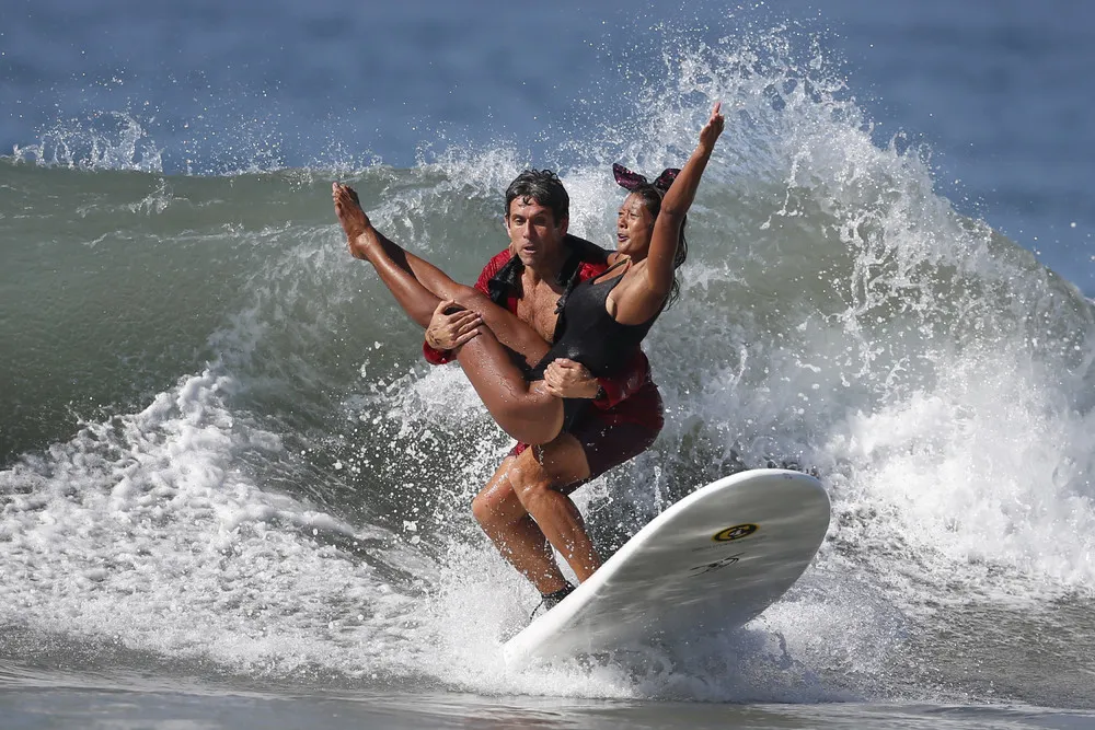 Halloween Surf Contest in Santa Monica