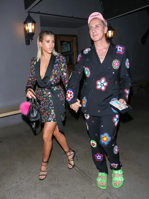 Sofia Richie and Jeremy Scott are seen on October 24, 2016 in Los Angeles, California. (Photo by wowcelebritytv/Bauer-Griffin/GC Images)