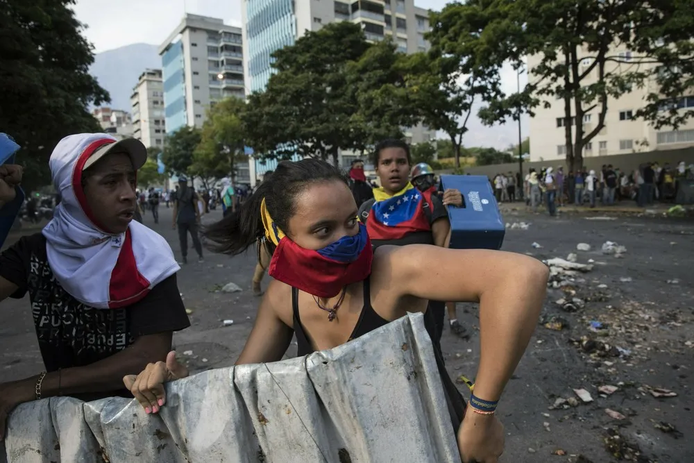 Second Day of Venezuelan Protests