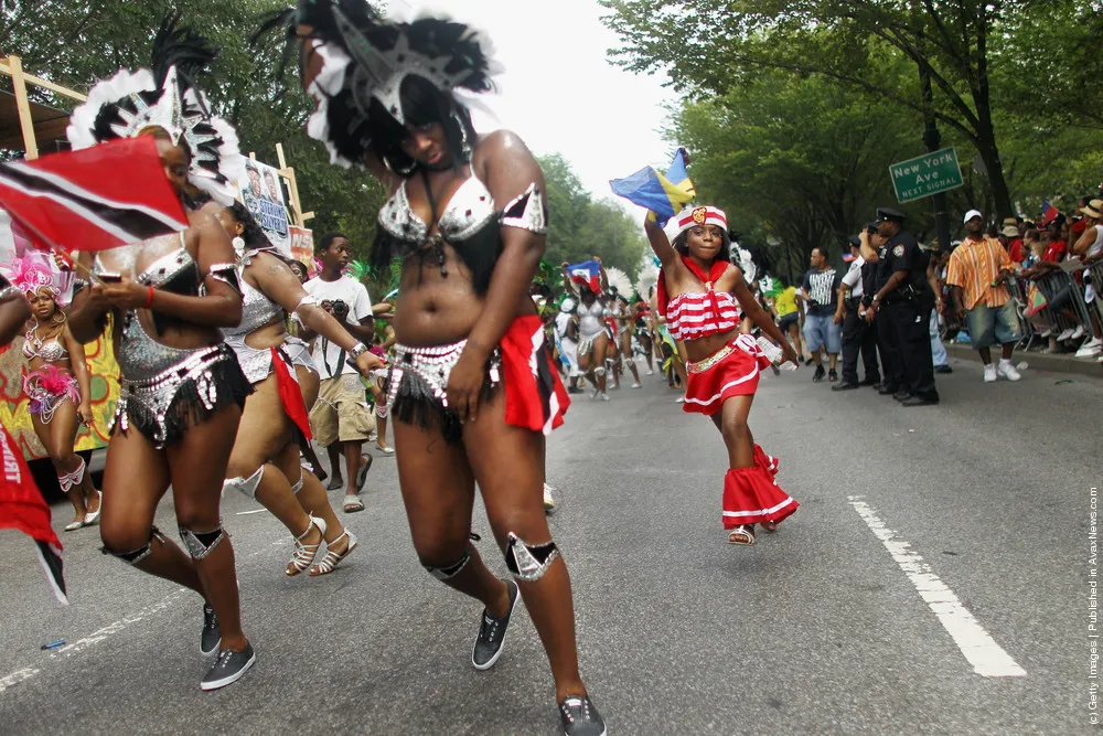New Yorkers Celebrate at West Indian Day Parade