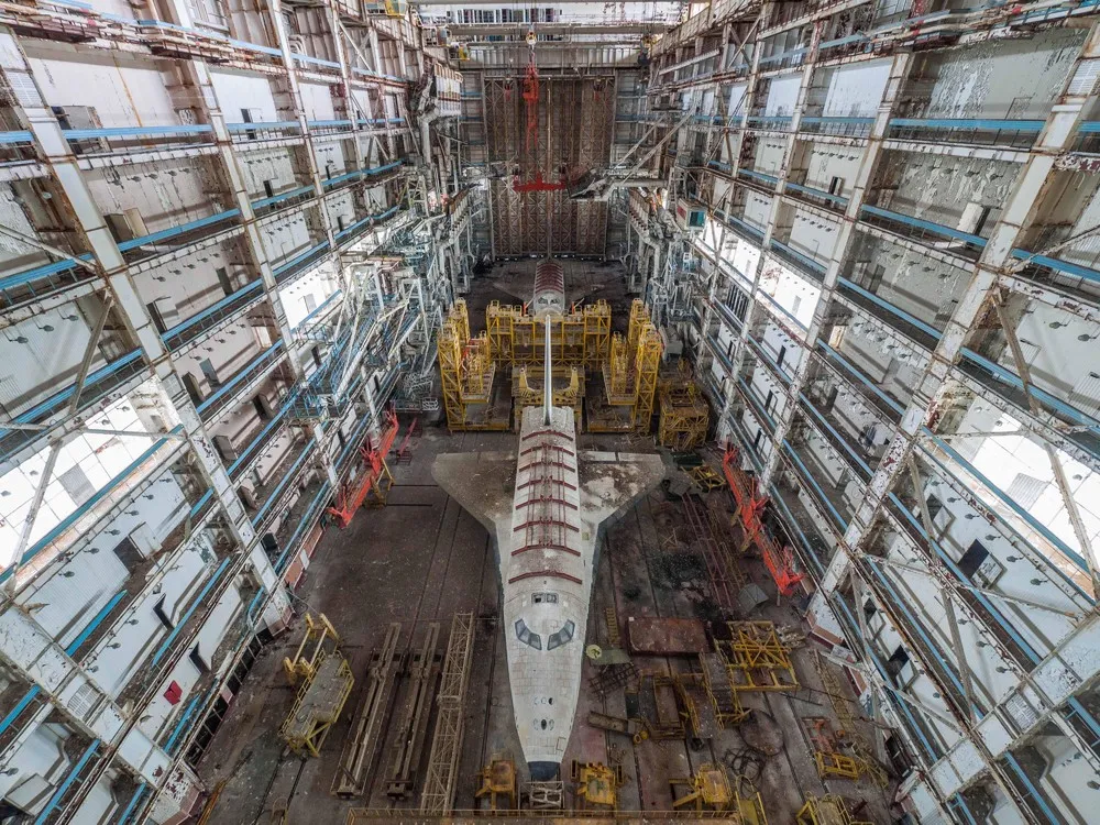 Remains of the Soviet Space Shuttle Program