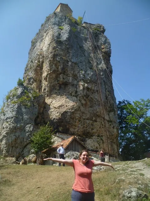 Katskhi Pillar In Georgia