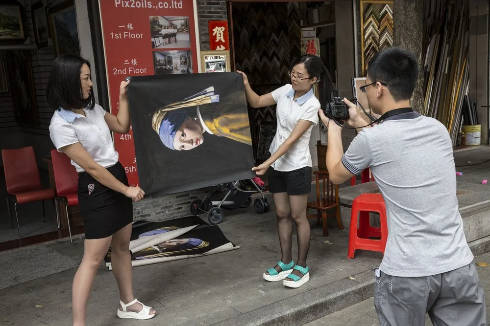 Artist Imitators Thrive in China's Famous Oil Painting Village