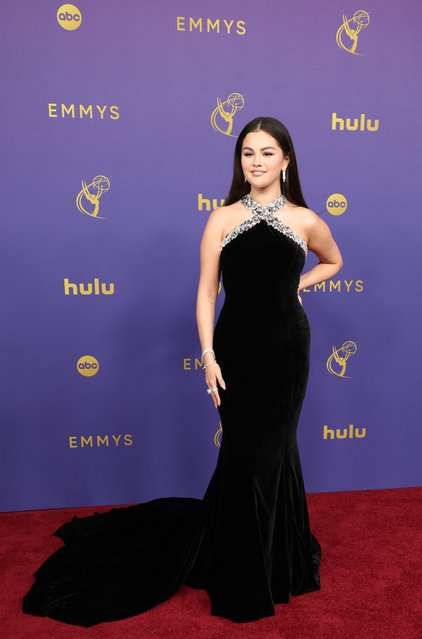 American singer and actress Selena Gomez attends the 76th Primetime Emmy Awards in Los Angeles, California, U.S., September 15, 2024. (Photo by Aude Guerrucci/Reuters)