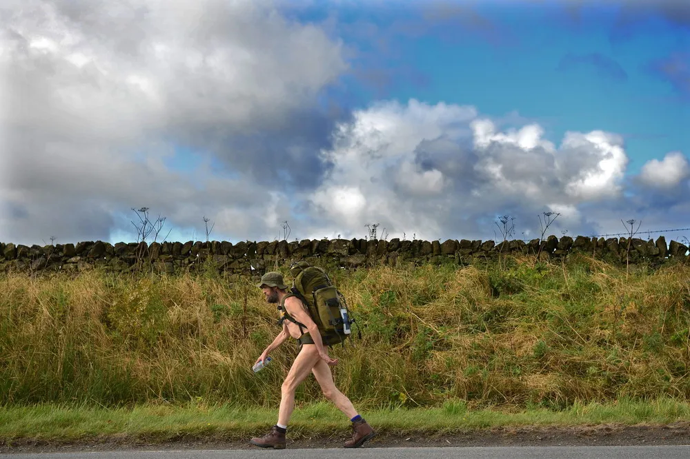 Naked Rambler Stephen Gough Makes His Way South Following Release From Saughton Prison