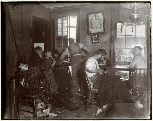 Drastic inequality is by no means new in New York. Jacob A. Riis was called a muckraker after he chose to spotlight the city’s poverty at the turn of the 20th century by photographing it. Here: Sweatshop in Hester Street, 1889-1890. (Photo by Jacob A. Riis/Museum of the City of New York, Gift of Roger William Riis)