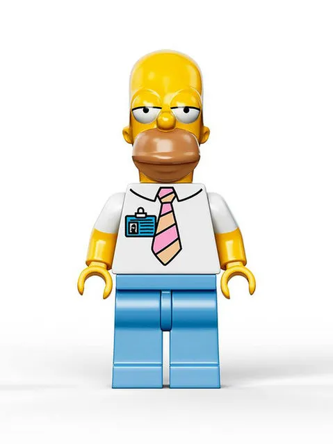 Official The Simpsons LEGO Set