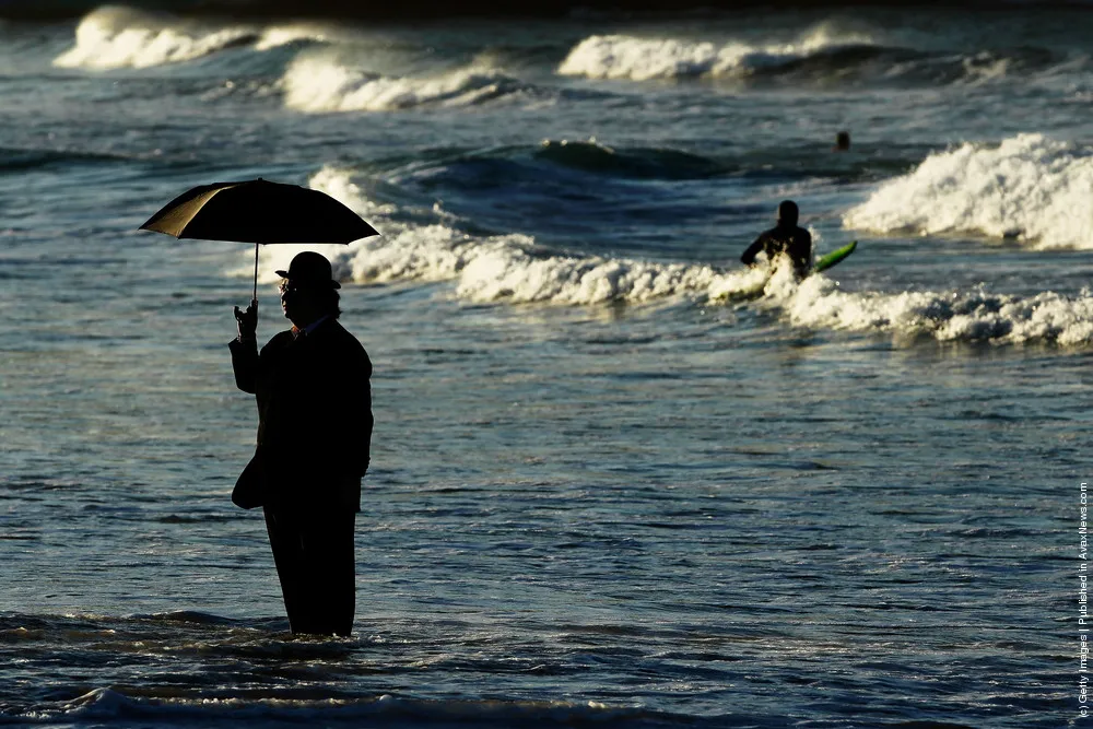 Surrealist Artist Installation Staged At Bondi Beach