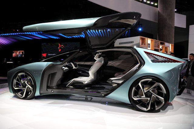 A Lexus LF-30 electrified concept car is displayed at the LA Auto Show in Los Angeles, California, U.S. November 20, 2019. (Photo by Lucy Nicholson/Reuters)