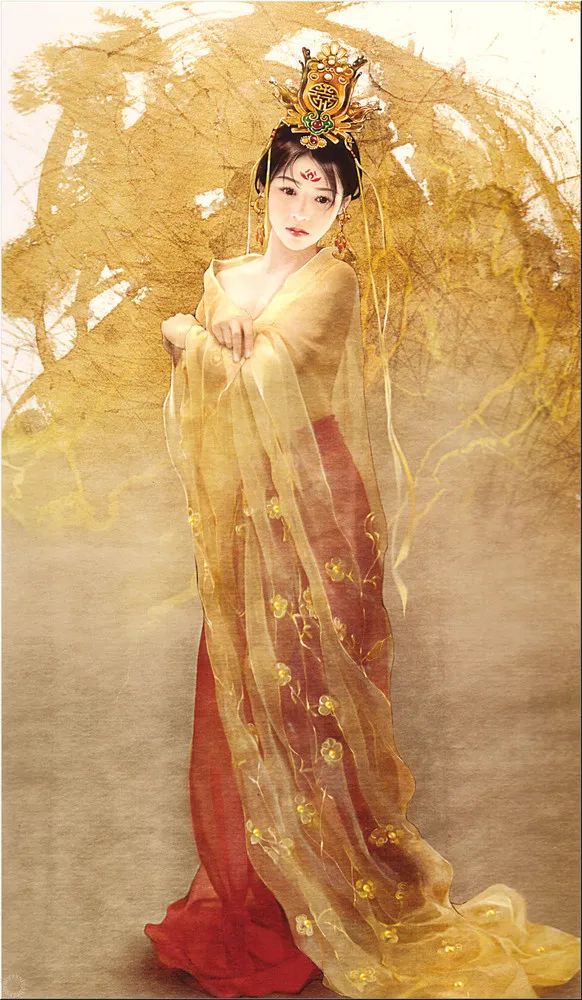 Chinese Beauty by Der Jen (Dezhen)